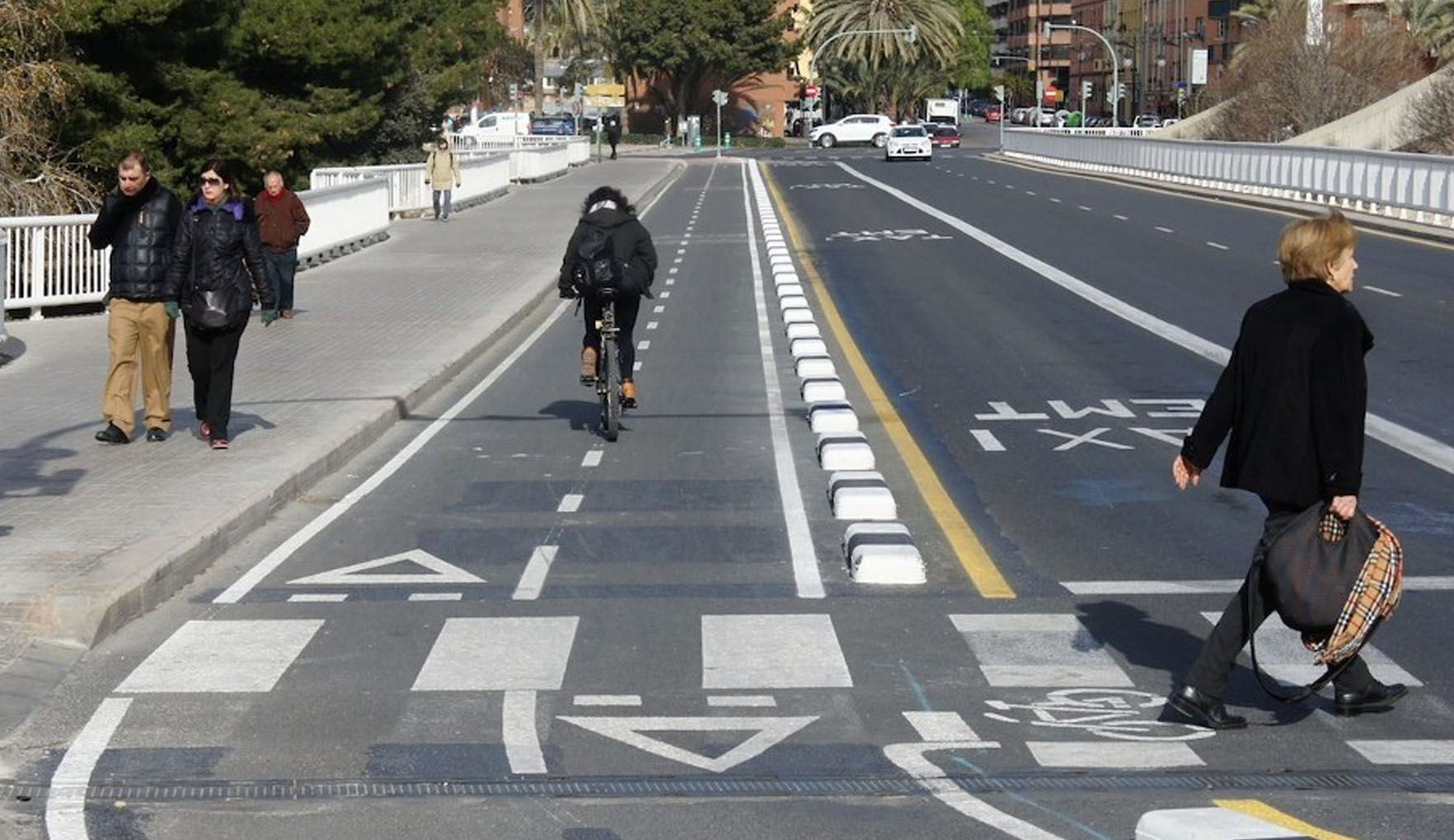 carril bici carretera ibembike