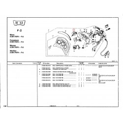 RELOJ CUENTA KILÓMETROS HONDA CBX750F